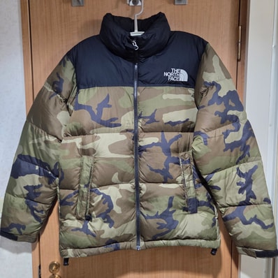 The North Face NV Nuptse Jacket WD "Camo"