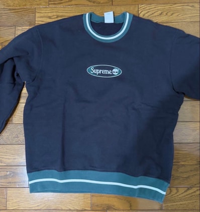 Supreme / Timberland® Crewneck "Navy"