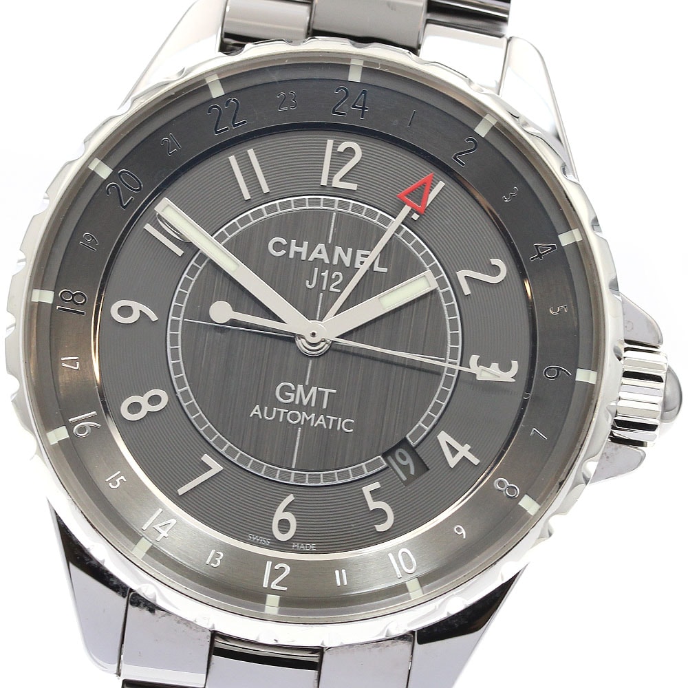 ☆良品  シャネル クロマティック GMT デイト H3099 メンズ 【中古】