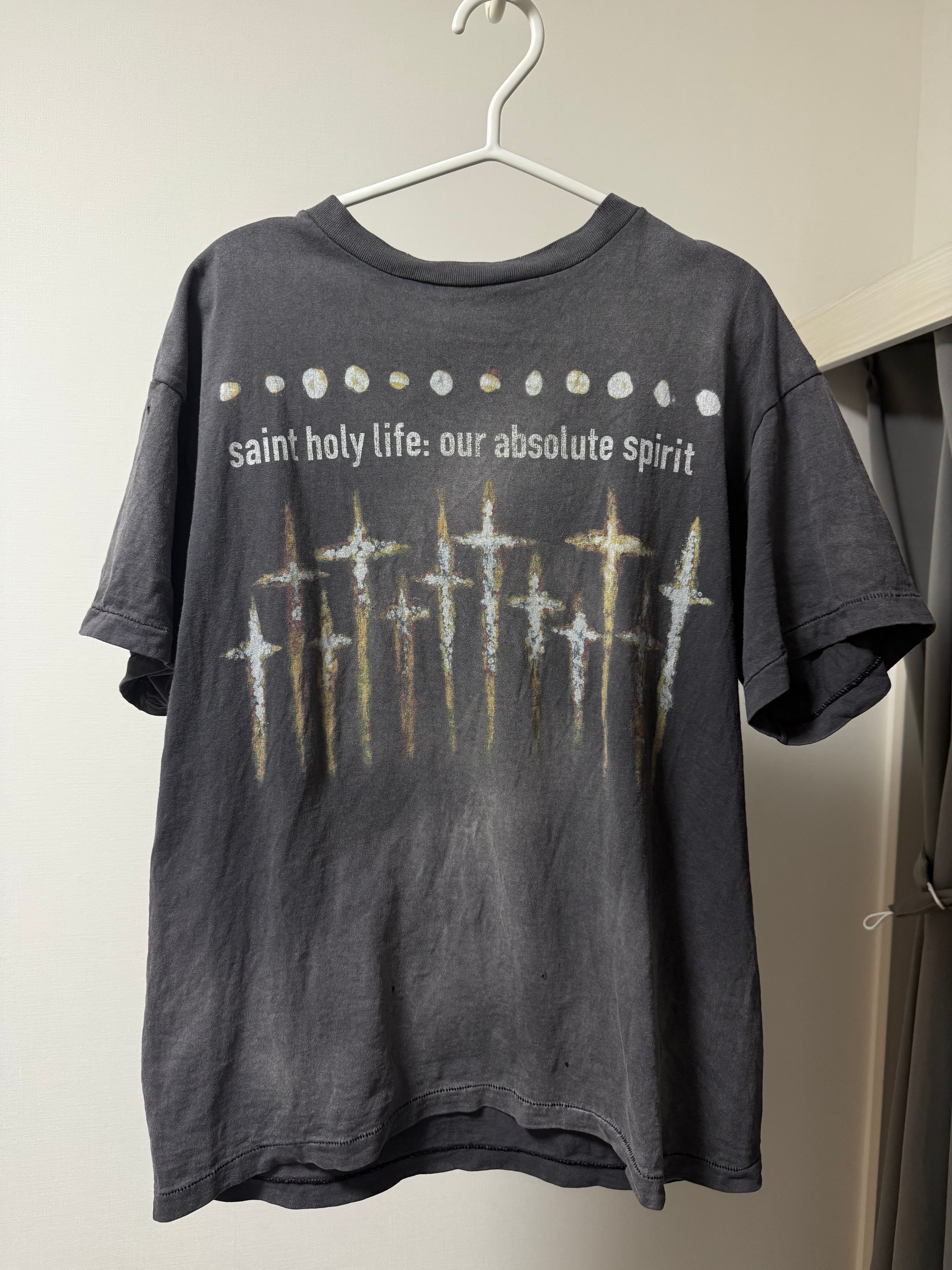 SAINT Mxxxxxx x FORSOMEONE FS_SS T-Shirt/God "Black"