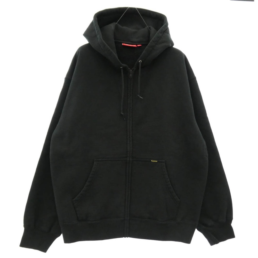 Supreme シュプリーム パーカー 25SS Work Zip Up Hooded Sweatshirt ワーク ジップアップ フーディー スウェットシャツ パーカー ブラック系 L【極上美品】【中古】