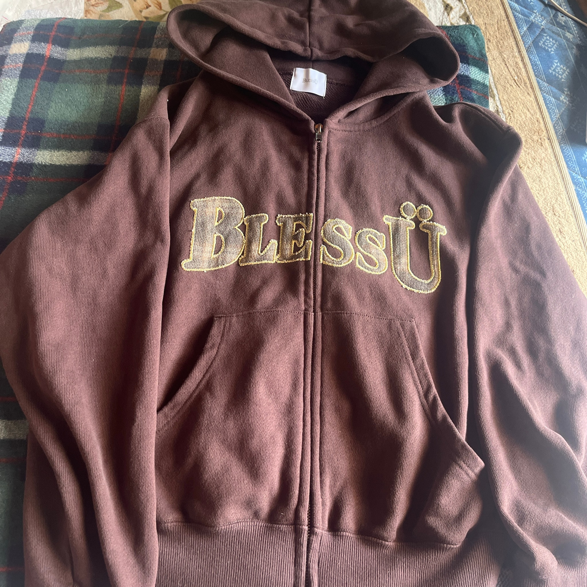 B (目立った傷や汚れなし)】BLESS U パーカー Sのブランド古着・中古服