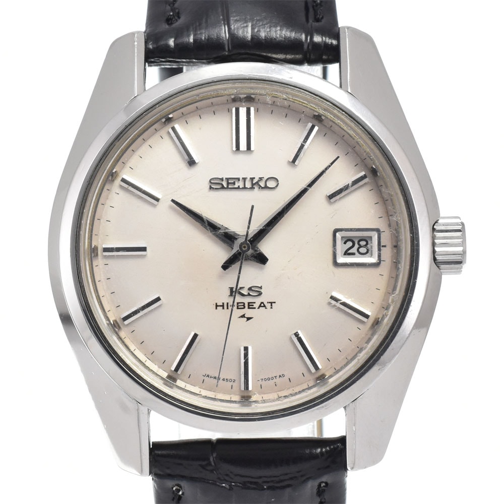 セイコー SEIKO 4502-7000 キングセイコー HI-BEAT 手巻き メンズ C#146729