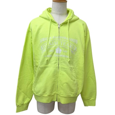 未使用品 デニムティアーズ パーカー ADG Zip Hoodie ライム