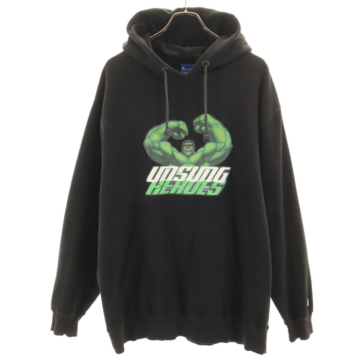 Champion チャンピオン 長袖 スウェットパーカー ブラック