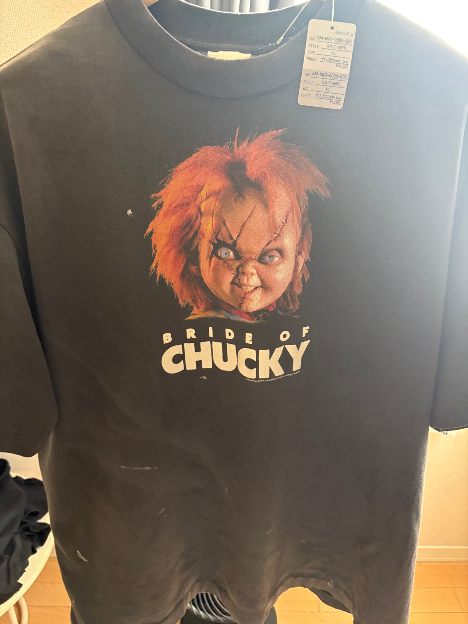 SAINT Mxxxxxx x Chucky Cky SS T-Shirt/Saint "Black"