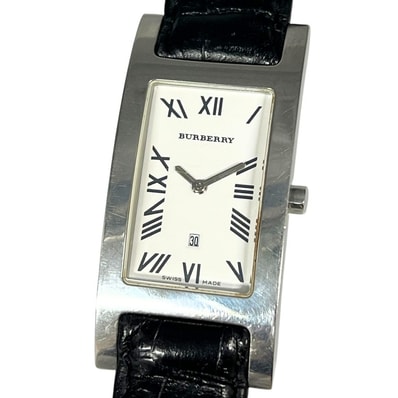 BURBERRY バーバリー 14000G レクタンギュラー クォーツ レディース 腕時計 C1248