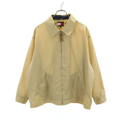 TOMMY HILFIGER トミーヒルフィガー 90s オールド スイングトップ M ベージュ
