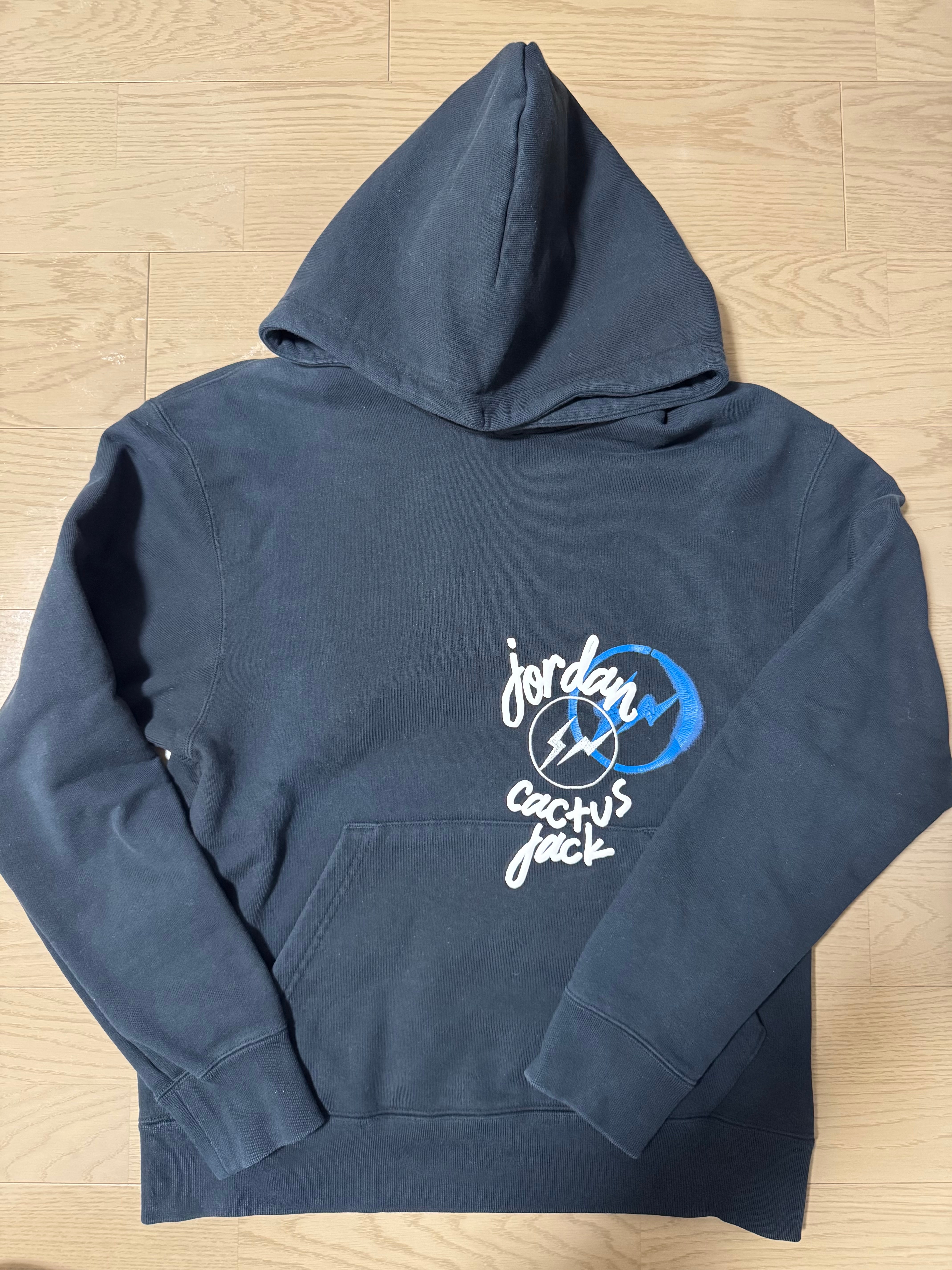 Air Jordan Travis Scott  Fragment Hoodie "Black"