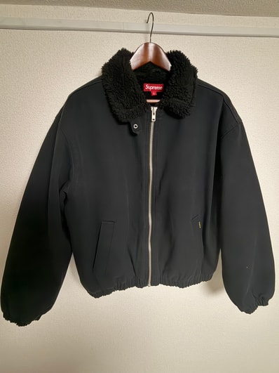 Supreme Faux Shearling Lined Bomber Jacket Supreme Faux Shearling Lined Bomber Jacket
