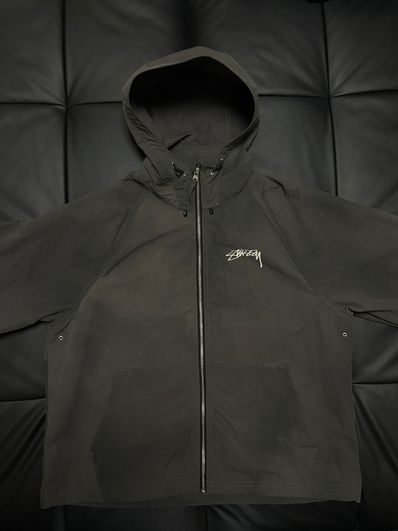 Stussy Wave Dye Beach Shell "Black"