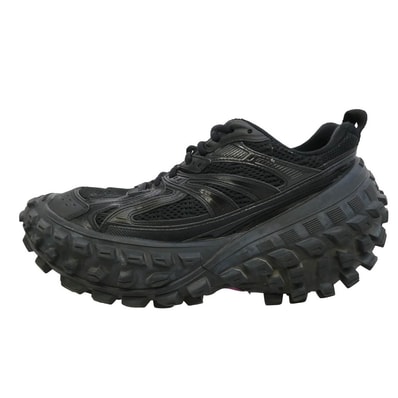 BALENCIAGA バレンシアガ 685613 BOUNCER DEFENDER バウンサー ディフェンダー ローカット シューズ スニーカー ブラック系 40【中古】