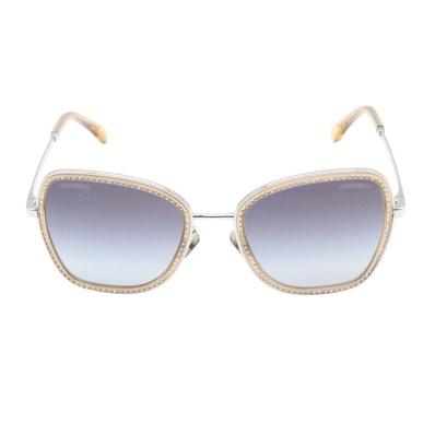 シャネル CHANEL サングラス サングラス 衣料品 メタル レディース シルバー系 / ブラウン系 4277B 475/S6 【中古】