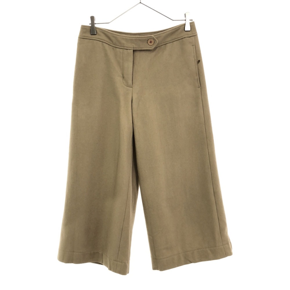 Paul Smith JEANS ポールスミスジーンズ 7分丈 ウールパンツ 42 ベージュ ワイド