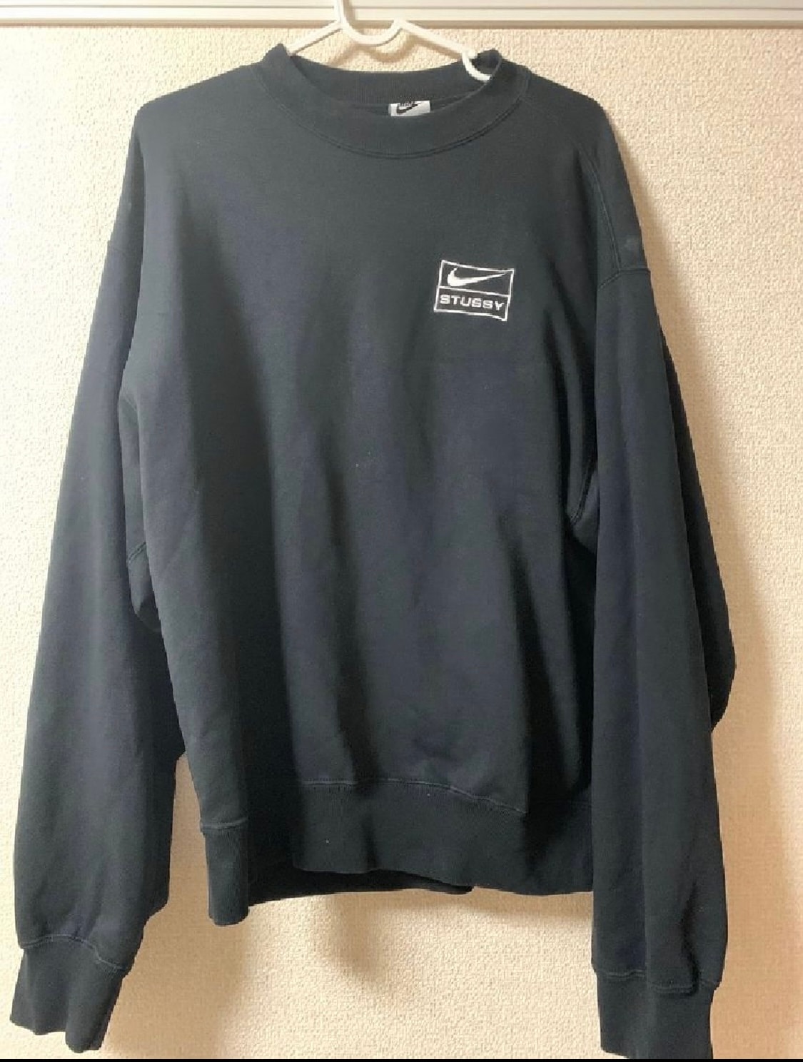 Stussy x Nike Wash Crew (US Size) "Black" DO5310-010