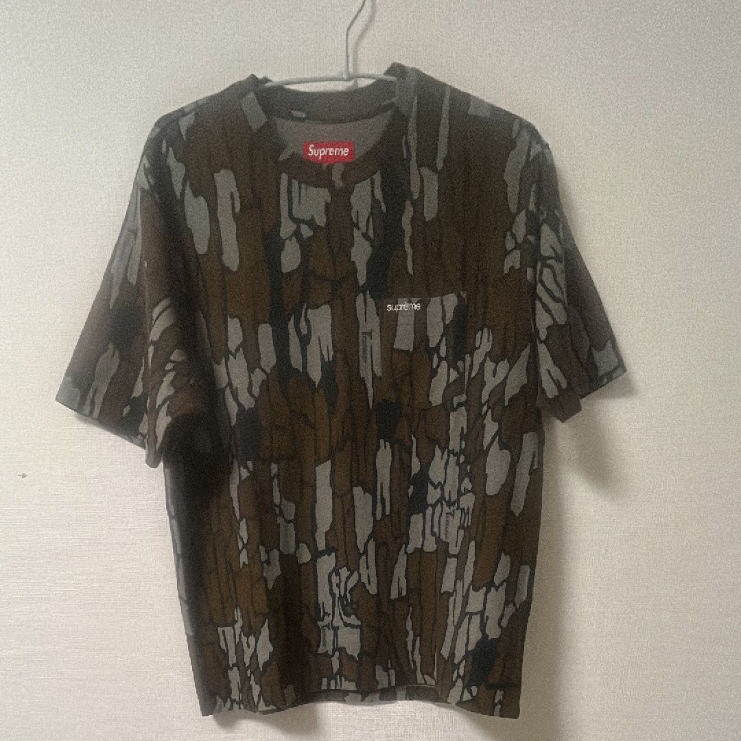 シュプリーム S/S ポケットTシャツ "モッシーオークトレバークカモ"