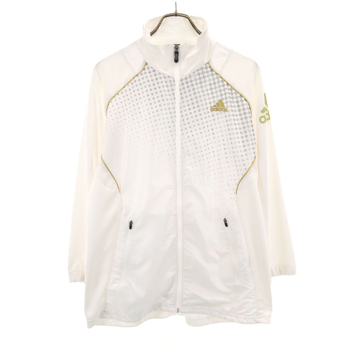 adidas メッシュ切替 トラックジャケット