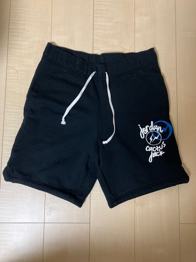 Air Jordan Travis Scott Fragment Shorts "Black" DJ0617-010 / DJ0618-010