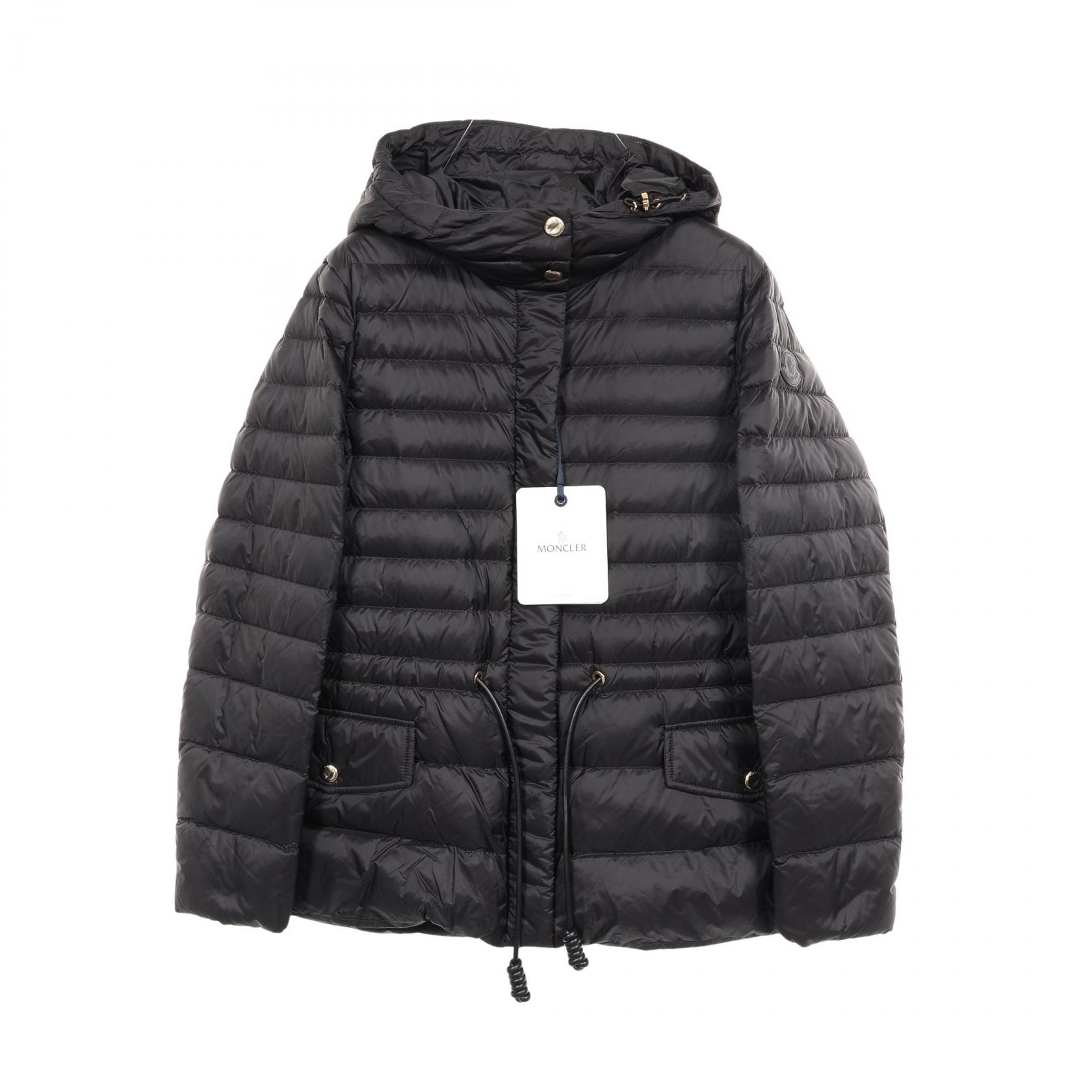 モンクレール MONCLER RAIES レイズ フード付き ダウンジャケット 衣料品 アウター ナイロン レディース ブラック系 L20931A001579993 【新品】