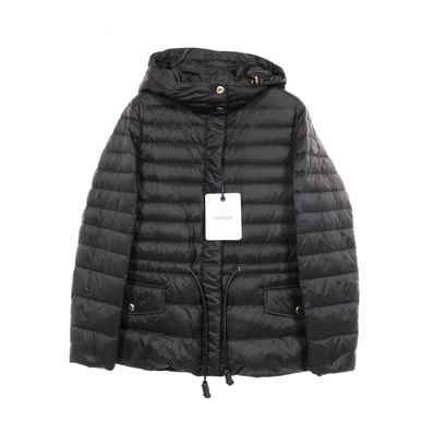 モンクレール MONCLER RAIES レイズ フード付き ダウンジャケット 衣料品 アウター ナイロン レディース ブラック系 L20931A001579993 【新品】