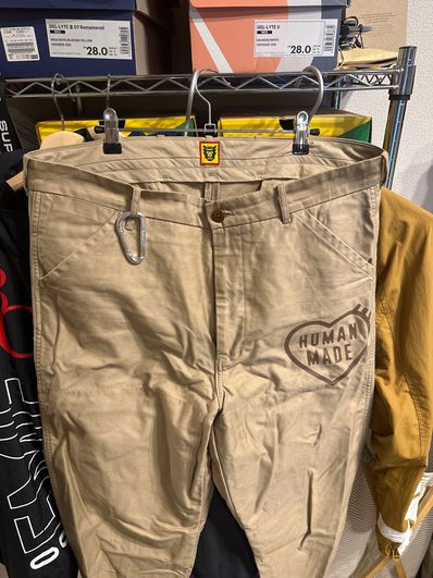 HUMAN MADE CHINO PANTS "Beige"
