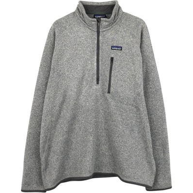 古着 パタゴニア Patagonia ベターセーター1/4ジップ 25521 ハーフジップ フリースプルオーバー メンズXL相当/eaa655215