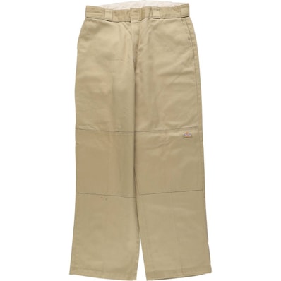 古着 ディッキーズ Dickies ダブルニー ワークパンツ メンズw34相当/eaa664789