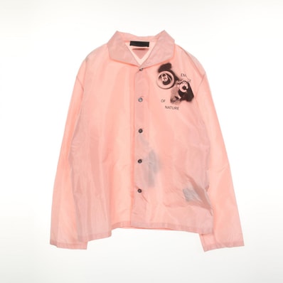 プラダ PRADA パジャマ 衣料品 トップス シルク メンズ ピンク系 / ブラック系 【中古】