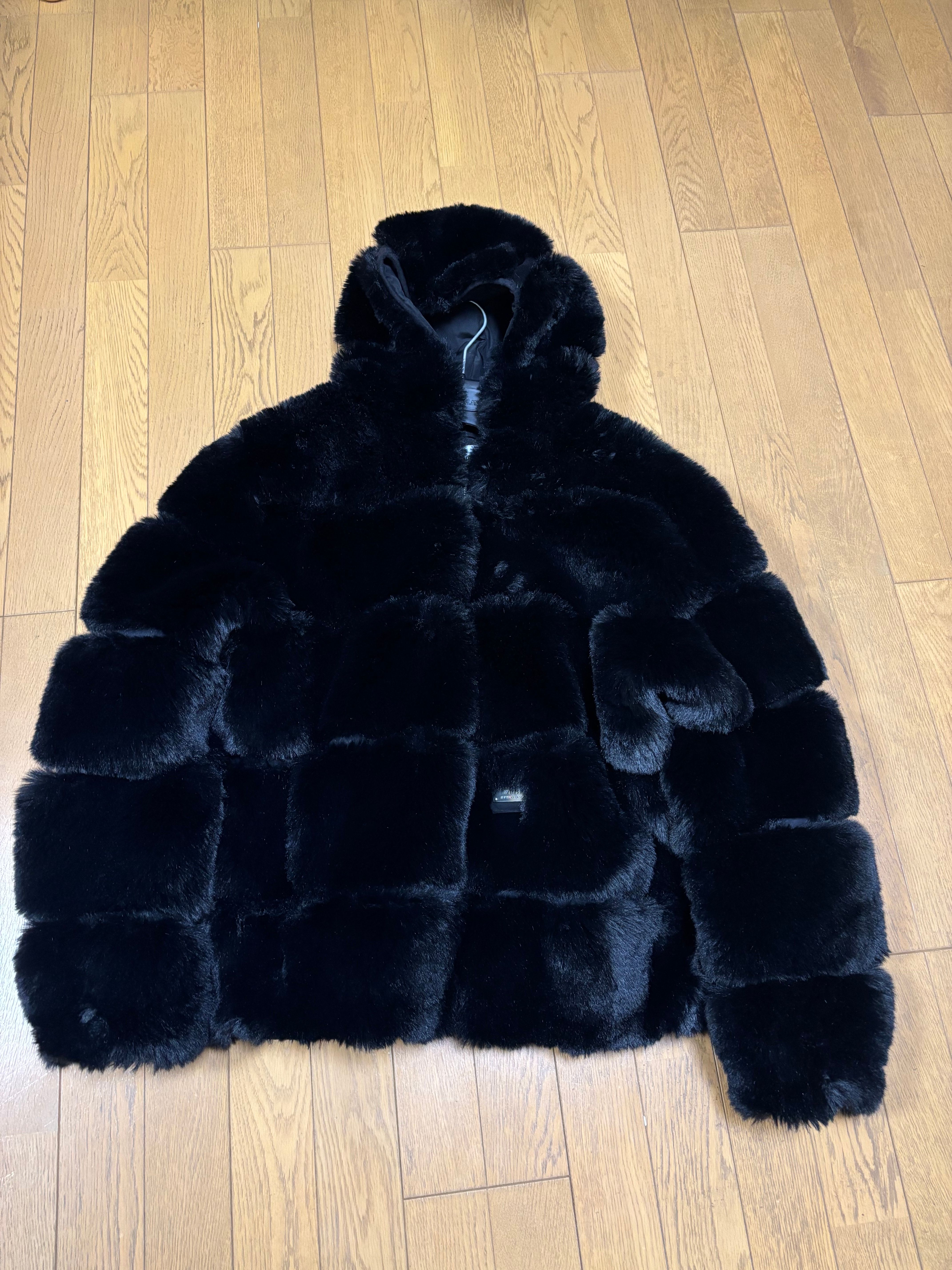 Supreme / WTAPS Faux Fur Hooded Jacket "Black"