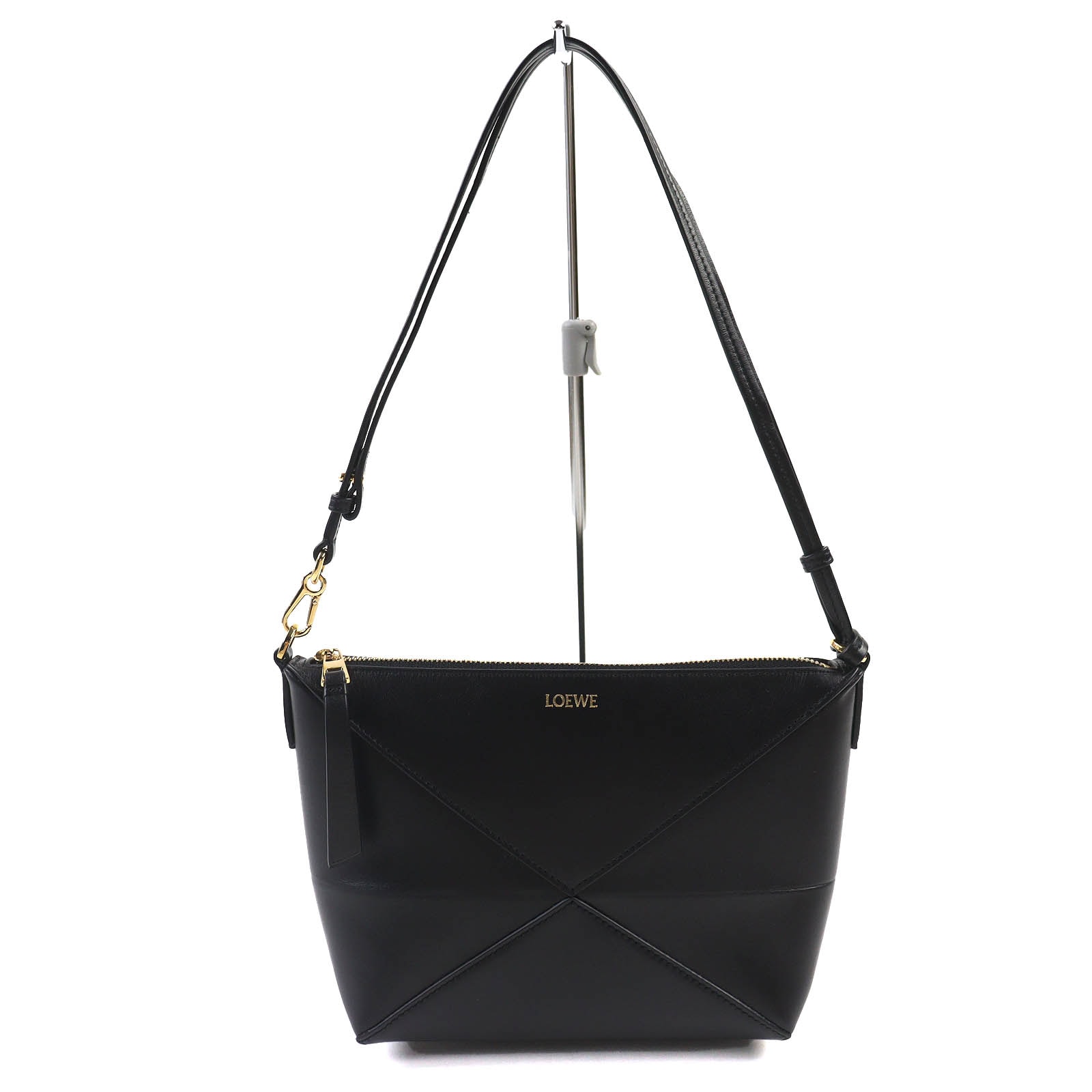 極美品 ロエベ ポーチ PUZZLE FOLD POUCH パズルフォルド ポーチ C510PT1X01