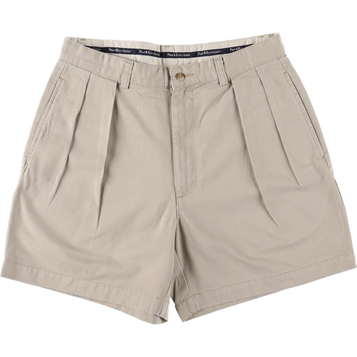 古着 ラルフローレン Ralph Lauren POLO RALPH LAUREN ツータック チノショーツ ショートパンツ メンズw32相当/eaa563047