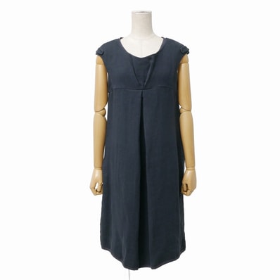 S Max Mara エス マックスマーラ ワンピース サイズM レイヤード イタリア製 ブランド古着【中古】RA7455