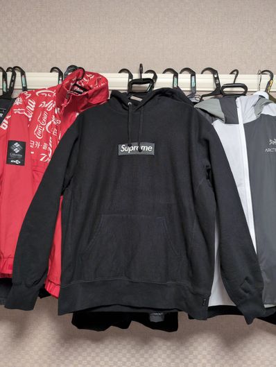 Supreme Box Logo Hooded Sweatshirt "Black" (21FW)