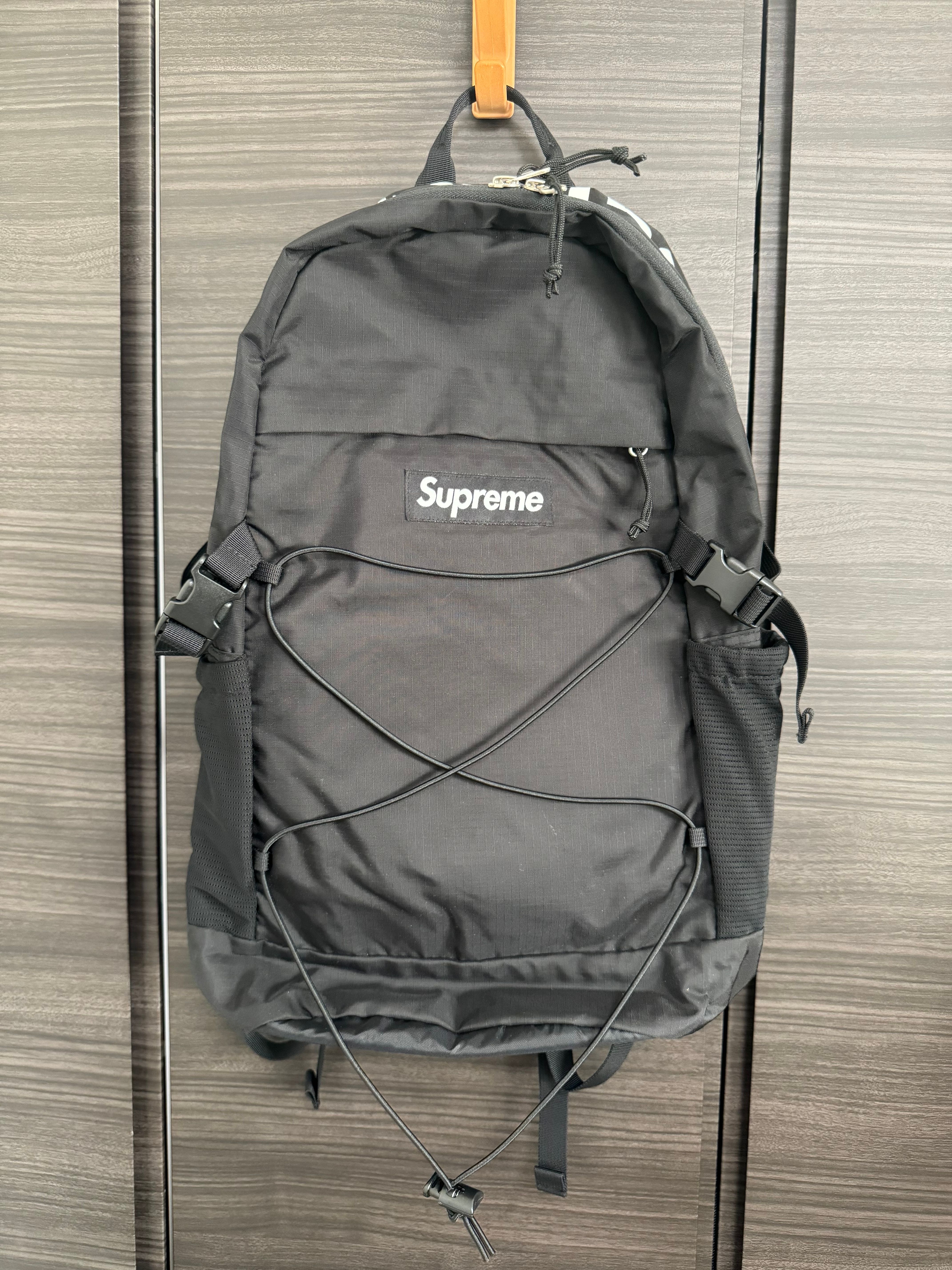 Supreme SS16 210 Denier Cordura Backpack "Black"