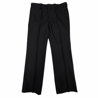 極美品 エルメス パンツ スラックス ブラック メンズ 44