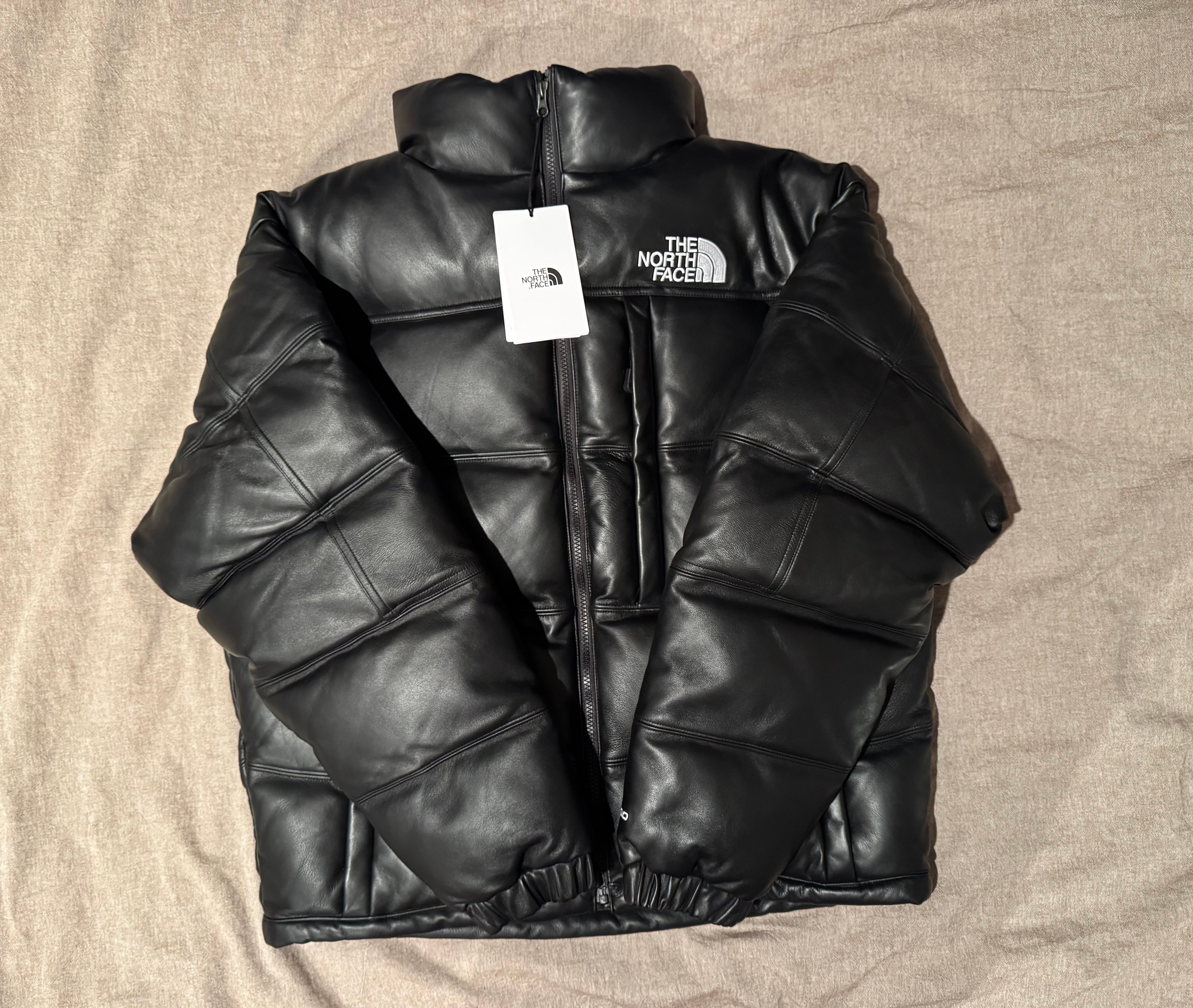 未使用に近い】ザノースフェイス レザーパック サミットジャケット