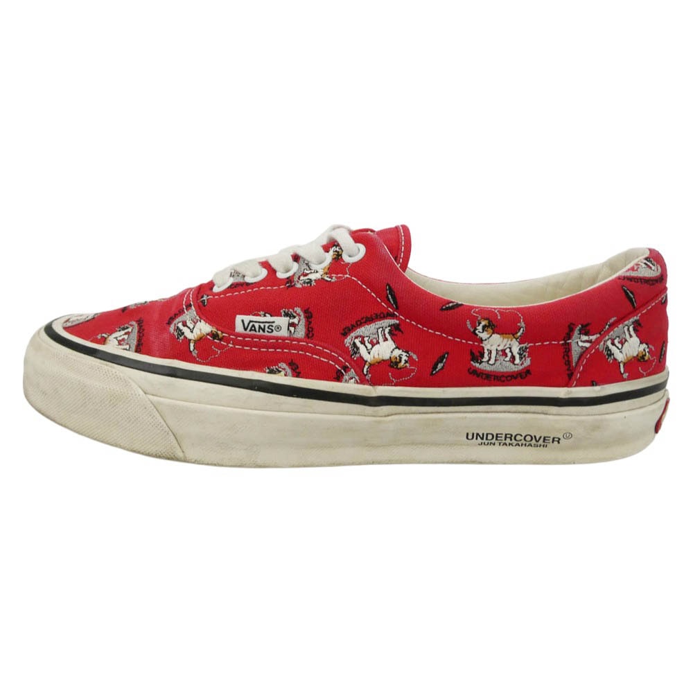 UNDERCOVER アンダーカバー VANS バンズ VN000EE8CJG VANS バンズ OTW Era 95 ローカット スニーカー レッド系 26.5cm【中古】