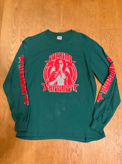 Supreme x HYSTERIC GLAMOUR L/S Tee "Green"
