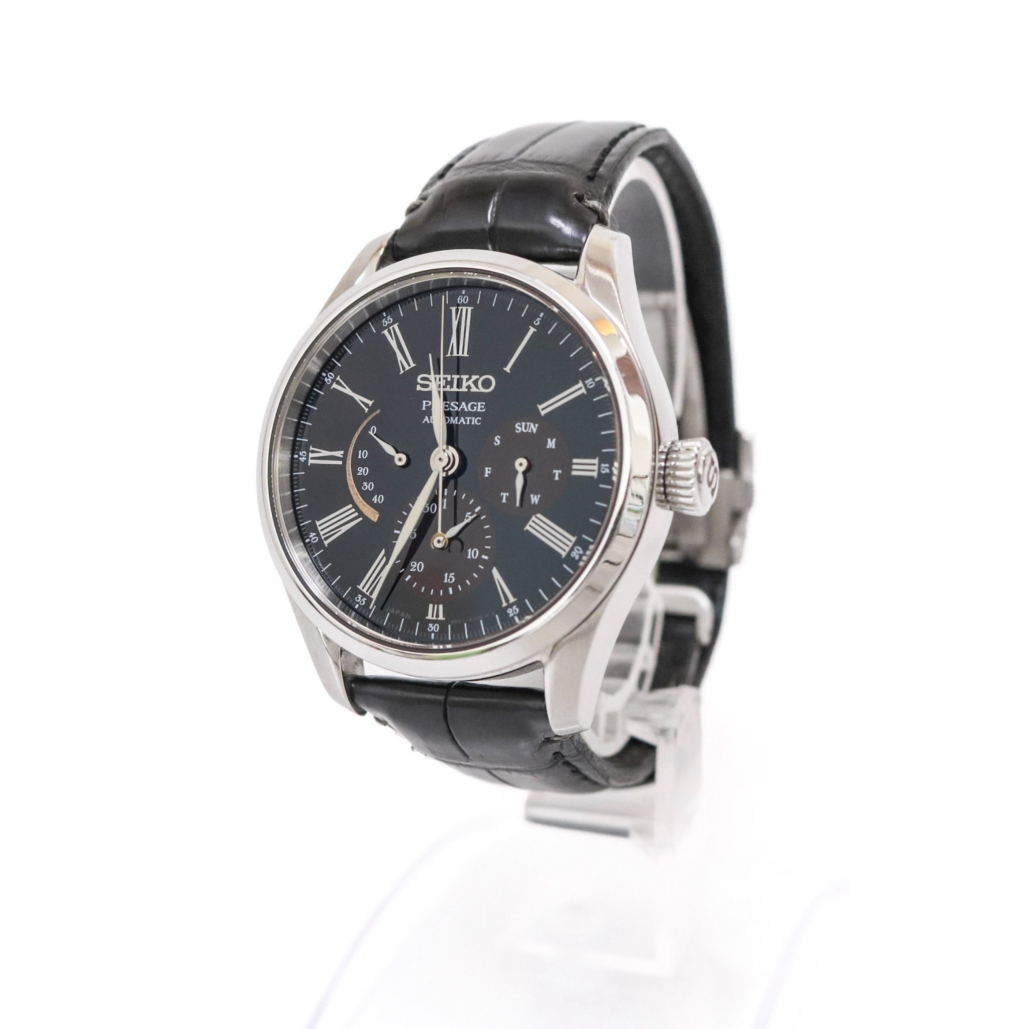 SEIKO Presage Lacquer Sandal Wood Limited Edition "Black" SARW045