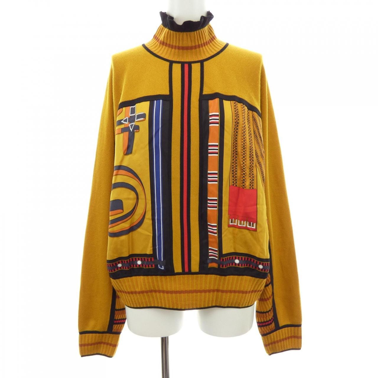 エルメス HERMES 4H2807DO ツイルレーヌ ニット