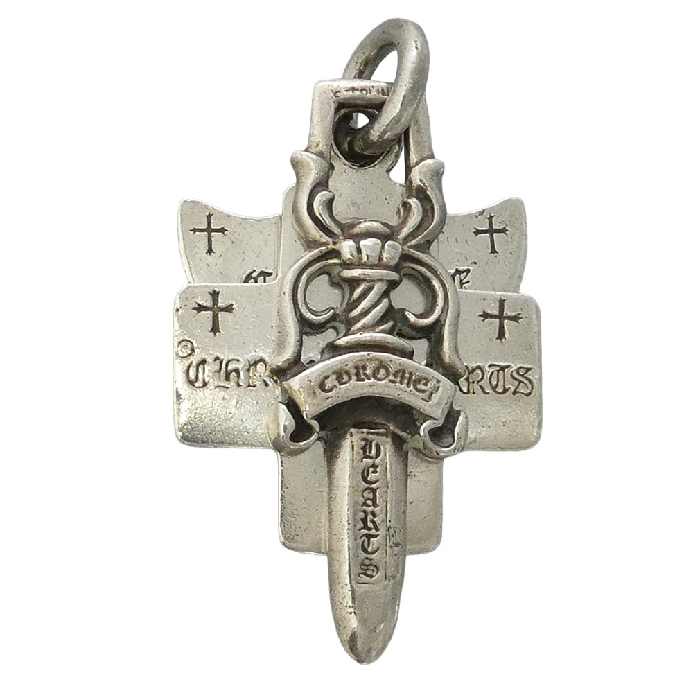 Chrome Hearts 3 Trinkets Pendant "Silver"