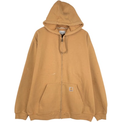 古着 カーハート Carhartt スウェットフルジップパーカー メンズXL相当/eaa676041