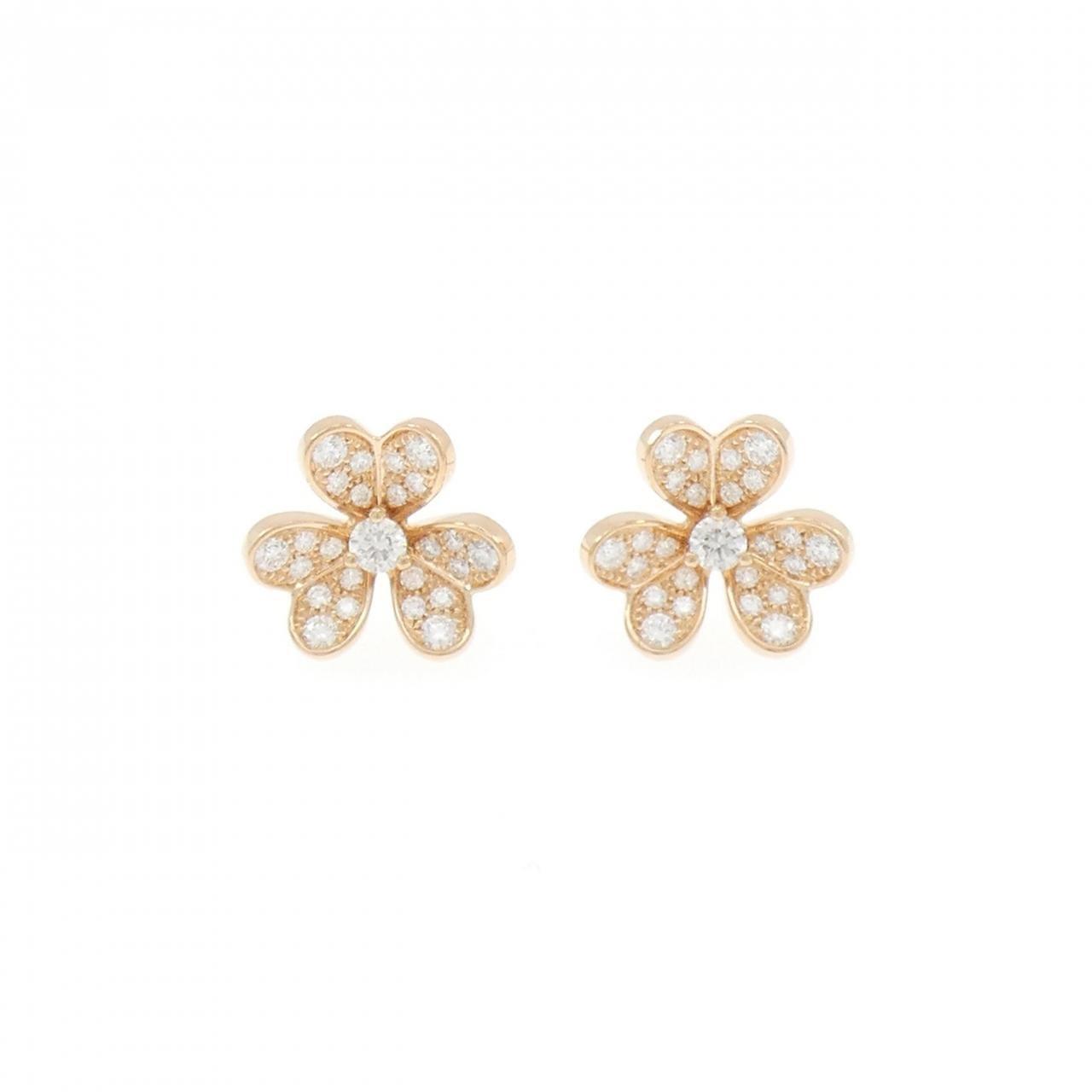 ヴァンクリーフ&アーペル フリヴォル ミニ ピアス