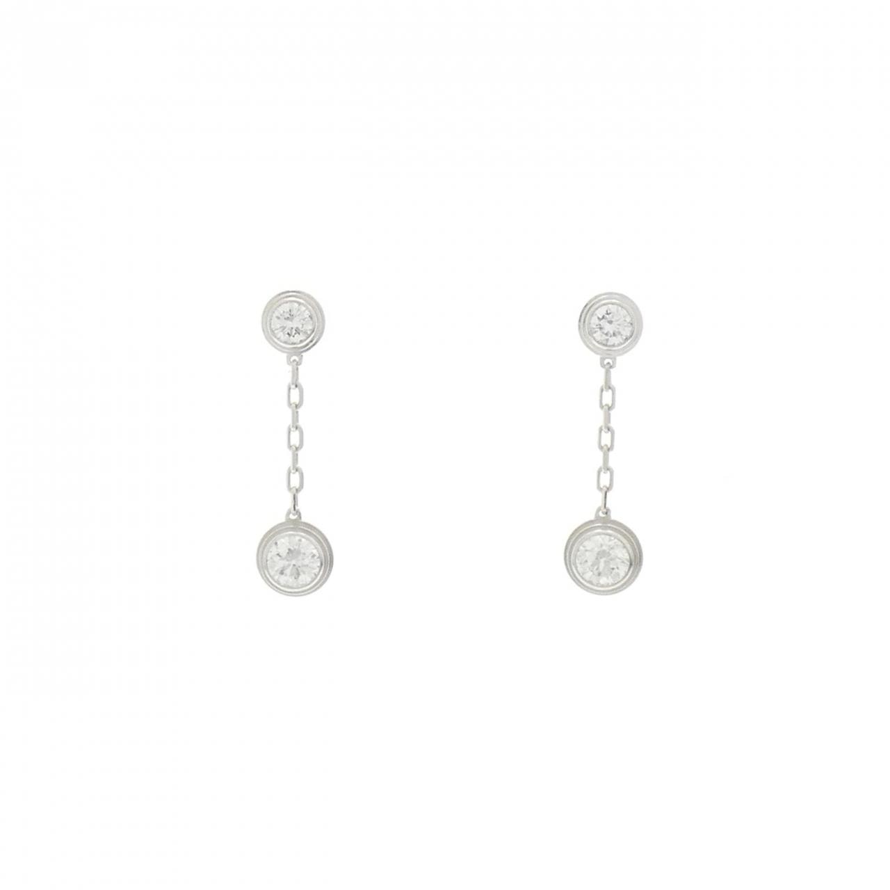 カルティエ ディアマンレジェ ピアス