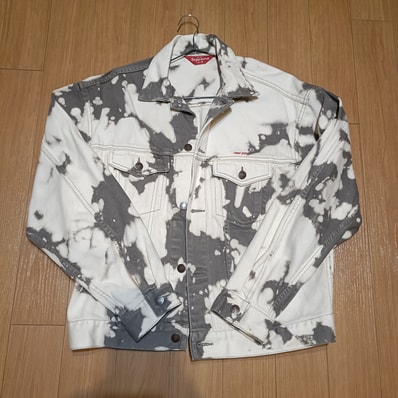 Supreme Denim Trucker Jacket "Bleached" (25SS)