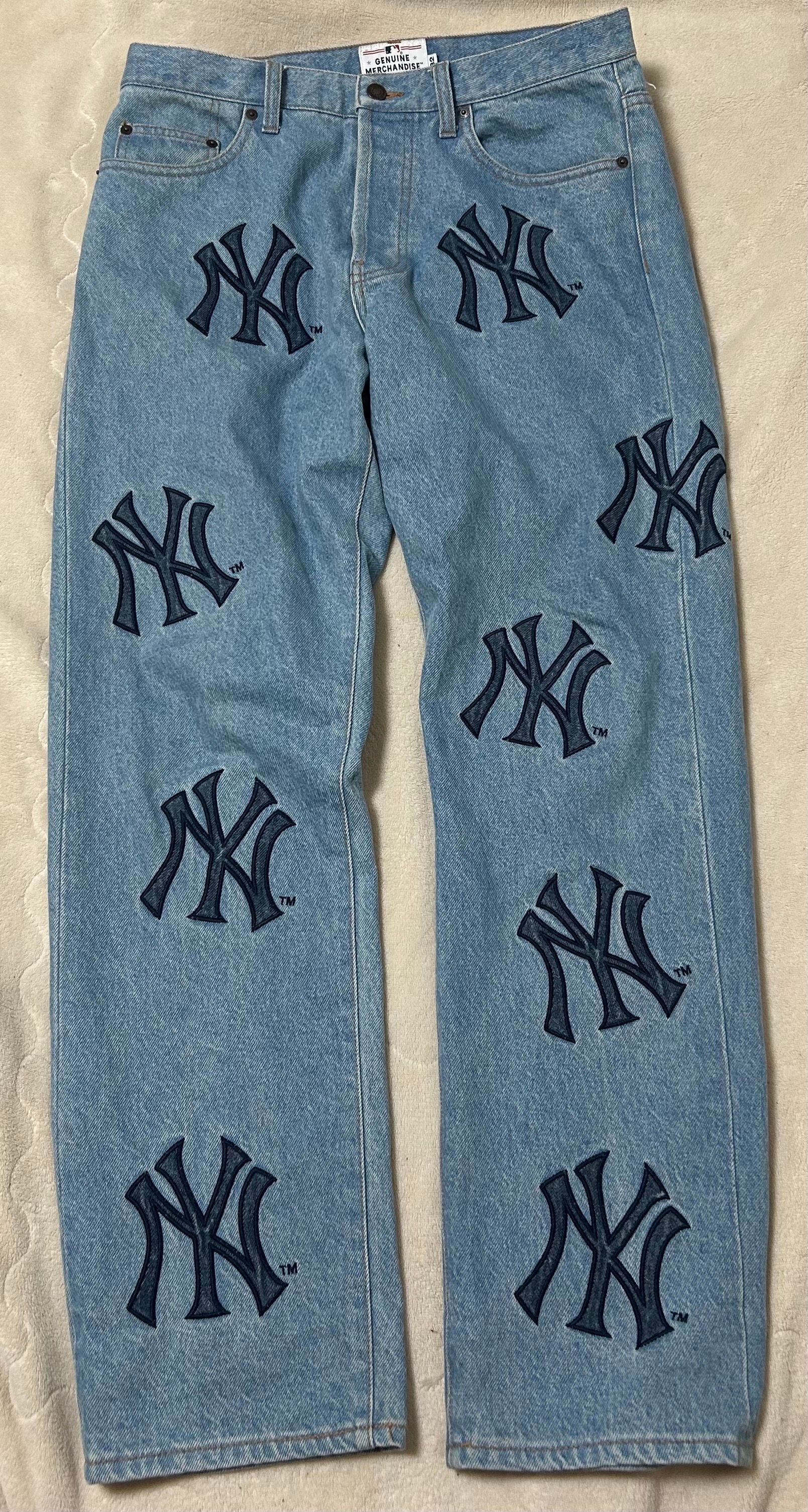 Supreme New York YankeesTM Regular Jean "Blue"