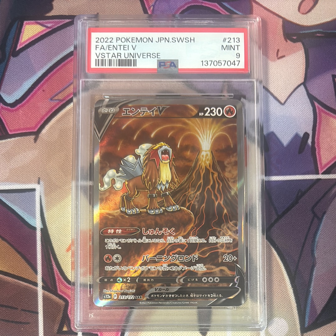 PSA10】エンテイV SAR[s12a 213/172](ハイクラスパック「VSTAR
