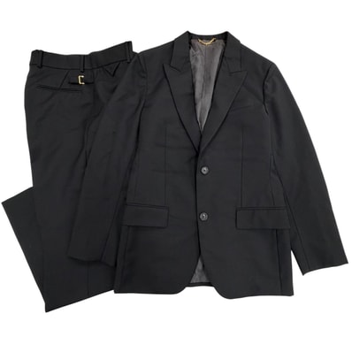 美品 ルイヴィトン セットアップ TAILOR MADE ブラック メンズ 46 S-XS相当