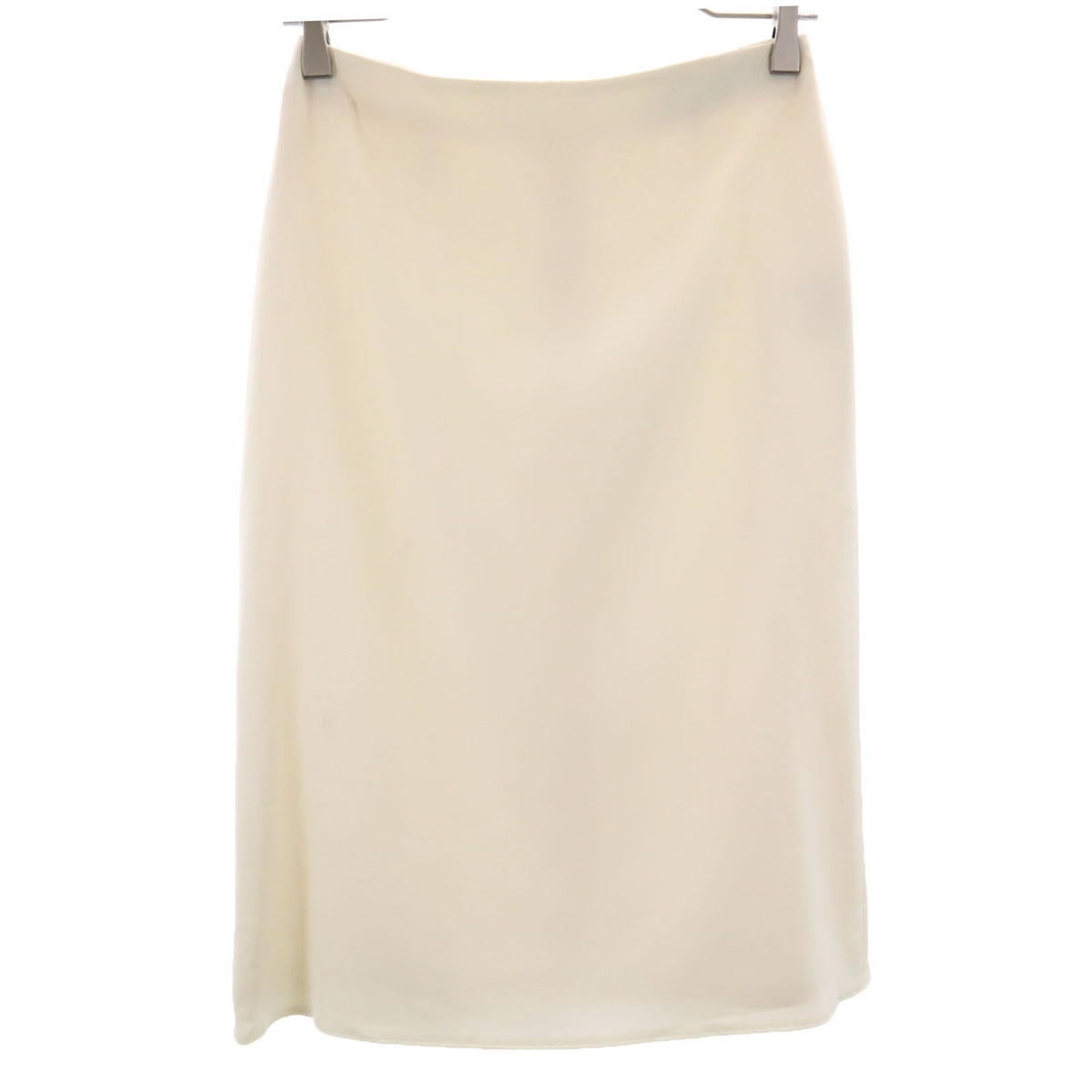 RALPH RALPH LAUREN ラルフラルフローレン 日本製 ミモレ丈 タイトスカート 9 アイボリー系