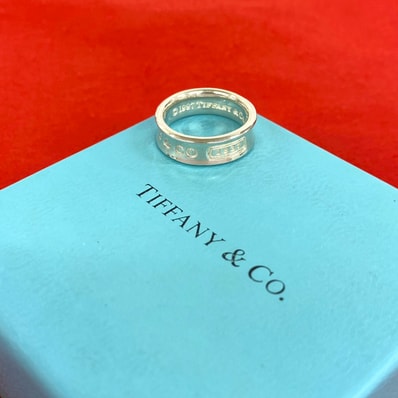 TIFFANY&Co. ティファニー ナロー リング シルバー925 リング・指輪 13号 シルバー
151-2